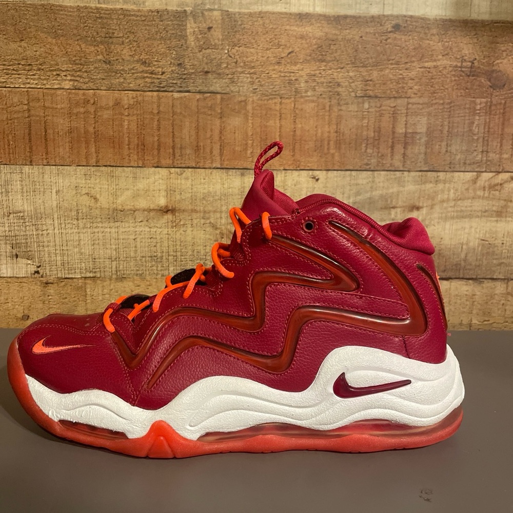 NIKE AIR PIPPEN 1 'NOBLE RED 325001-600 MEN’S SZ 11.5 - no box - Picture 9 of 16